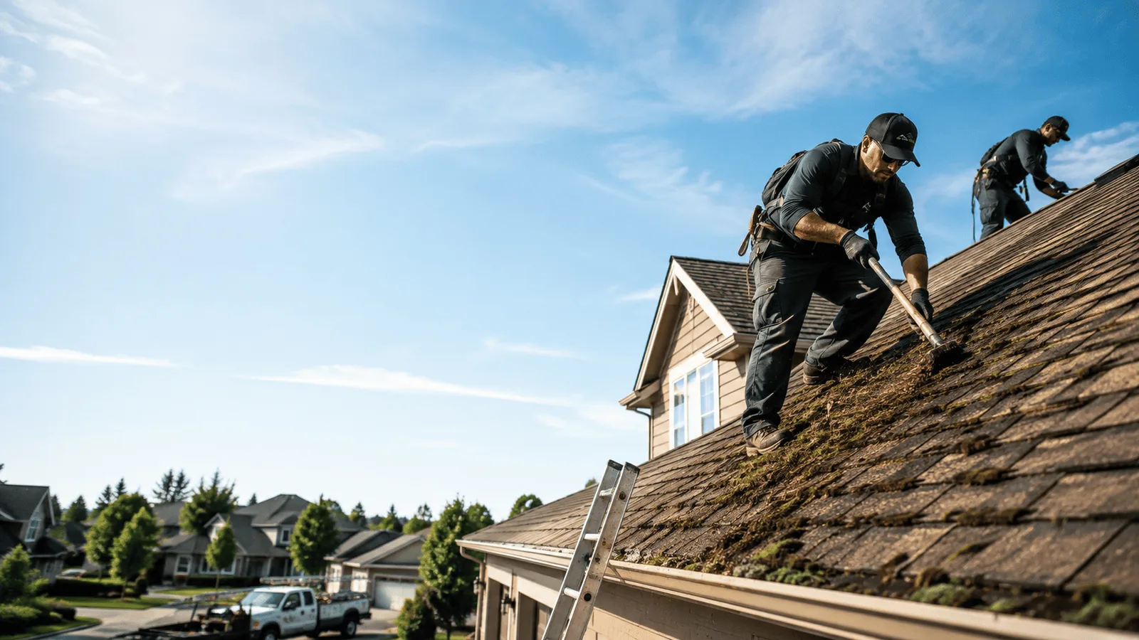 Roof Moss Removal in Dudley, PA near me